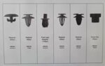 Bekleding clips assortiment Opel 300-delige