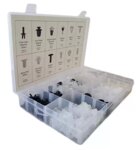 Bekleding clips assortiment Peugeot & Citroen 345-delige