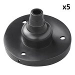 Afdichtingsrubber rond voor stekkerdoos invouwbare tule x5 stuks