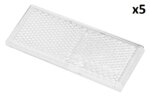 Reflector wit 82x36mm zelfklevend x5 stuks
