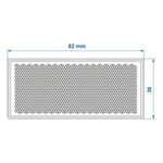 Reflector wit 82x36mm zelfklevend x5 stuks