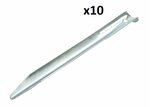 Tentharing 22cm metaal halfrond x10 stuks