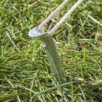 Tentharing 22cm metaal halfrond x10 stuks