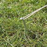 Tentharing 22cm metaal halfrond x10 stuks