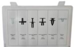 Bekleding clips assortiment BMW 290-delige