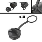 Afdekkap voor verloopstekker contra x10 stuks