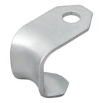 Haak schroefbaar metaal 37 x 25 x 3 mm x5 stuks