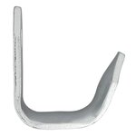 Haak schroefbaar metaal 37 x 25 x 3 mm x5 stuks