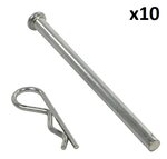 Separate metalen pen stabilisatievoet x10 stuks