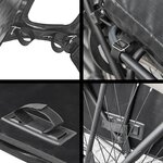 Fietstas dubbel 40L waterdicht