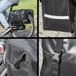 Fietstas dubbel 40L waterdicht