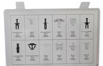 Bekleding clips assortiment Mercedes-Benz 270-delige