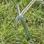 Tentharing 25cm metaal met haak x10 stuks