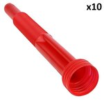 Flexibele tuit voor jerrycan 5L en 10L x10 stuks
