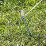 Tentharing 30cm metaal met haak x10 stuks