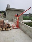 Bouwkraan 500kg 25m elektrisch 230V