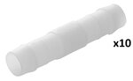 Slangtule recht 12mm x10 stuks