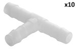 Slangtule T-stuk 10mm x10 stuks