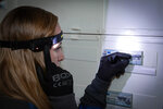 COB-LED hoofdlamp met bewegingssensor