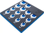 Kraaienpootsleutelset 12,5 mm (1/2) 14-dlg