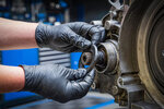 Wegwerphandschoenen-box nitril met extra grip maat L 100 stuks