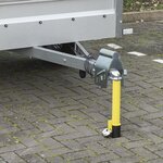 Parkeerpaal voor aanhangwagen caravan