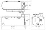 Expanse waterboiler gas/electric onboard