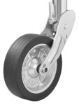 Neuswiel 570/60 mm velg metaal groot met rubberband 220 x 65 mm inklapbaar 300 kg