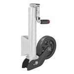 Neuswiel 73 mm velg metaal met rubberband 260 x 65 mm inklapbaar