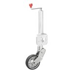 Neuswiel 60 mm velg metaal met rubberband 200 x 50 mm inklapbaar