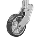Neuswiel 60 mm velg metaal met rubberband 200 x 50 mm inklapbaar