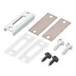 Mica venster 42 x 15 mm met dichting voor Truma kachel
