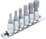 Bgs Technic Dopsleutelbitset (1/4) veeltand (voor XZN) M4 - M12 6-dlg