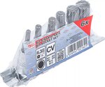 Bgs Technic Dopsleutelbitset (1/4) veeltand (voor XZN) M4 - M12 6-dlg