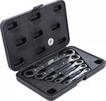 Bgs Technic Ratel ringsleutelset, recht, omschakelbaar 6 x 8 - 19 x 22 mm 5-dlg