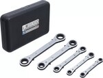 Bgs Technic Ratel ringsleutelset, recht, omschakelbaar 6 x 8 - 19 x 22 mm 5-dlg