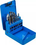 Bgs Technic Draadsnijden / HSS boorset M3 - M12 / 2,5 - 10,2 mm