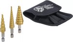 Bgs Technic HSS-trappenborenset 3 - 20 mm 3-dlg