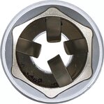 Bgs Technic Bougiedopsleutel zeskant (1/2) 21 mm