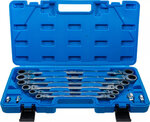 Bgs Technic Ratel knie ringsleutelset 8 - 19 mm 10-dlg