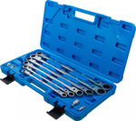 Bgs Technic Ratel knie ringsleutelset 8 - 19 mm 10-dlg