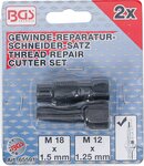 Bgs Technic Schroefdraad reparatieset voor Lambdasonde M18 x 1,5 mm M12 x 1,25 mm 2-dlg