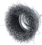 Bgs Technic Komborstel staaldraad opname 6 mm as diameter 75 mm