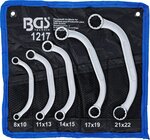 Bgs Technic Startersleutelset 8 x 10 - 21 x 22 mm 5-dlg