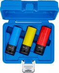 Bgs Technic Kracht wielmoerdopsleutelset (1/2) 17 / 19 / 21 mm 3-dlg
