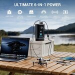 Jump Starter & Luchtcompressor 3000A