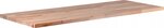 Massief houten werkblad 1300 x 550 x 30 mm