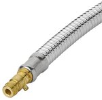 Doucheslang Metaal 1,5 m 3/8 wartel - 1/2 conus x5 stuks