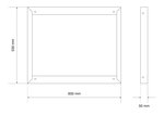 Verbindingsframe bovenzijde