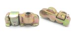 Stud fitting dubbel met schroefdraad
